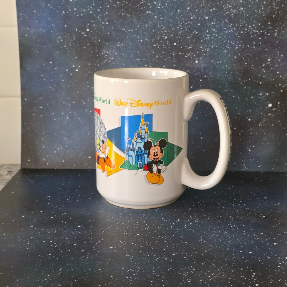 Walt Disney World Four Parks One World GRANDMA Ceramic Coffee Mug 16 oz.